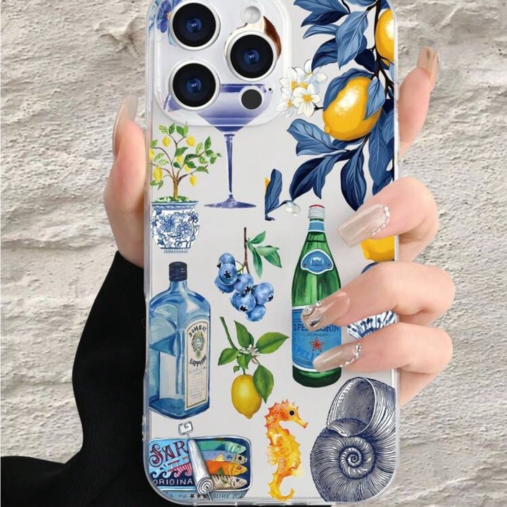 Lemon Gin Fizz Phone Case